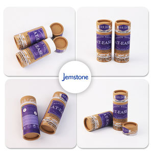 Prototypage rapide personnalisé divers boîtes d'emballage de cylindre de tube en papier kraft emballage de tube en papier personnalisé - Product Image 1