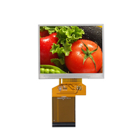 Module d'affichage LCD TFT IPS QVGA 3,5 pouces 320*240, interface RGB 24 bits, grand angle de vue pour appareil portable et contrôleur industriel