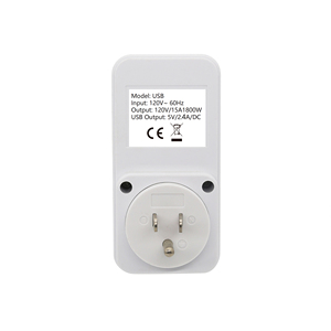 Chúng tôi cắm chuyển đổi cắm đa chức năng ổ cắm di động với 2 cổng <span class=keywords><strong>USB</strong></span> phổ Ổ cắm điện <span class=keywords><strong>Adapter</strong></span> Màu Trắng - Product Image 3