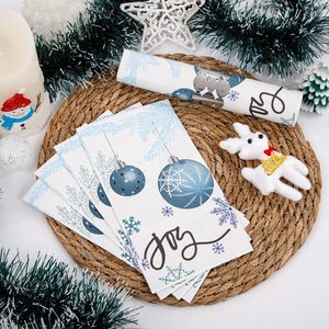 Serviettes <span class=keywords><strong>de</strong></span> <span class=keywords><strong>table</strong></span> <span class=keywords><strong>de</strong></span> Noël haut <span class=keywords><strong>de</strong></span> gamme jetables, serviettes en papier à motif <span class=keywords><strong>de</strong></span> boule <span class=keywords><strong>de</strong></span> Noël et <span class=keywords><strong>de</strong></span> branche <span class=keywords><strong>de</strong></span> pin, serviettes <span class=keywords><strong>de</strong></span> <span class=keywords><strong>table</strong></span> pour le dîner d'hiver, serviettes <span class=keywords><strong>de</strong></span> <span class=keywords><strong>table</strong></span> pour la fête <span class=keywords><strong>de</strong></span> Noël - Product Image 4