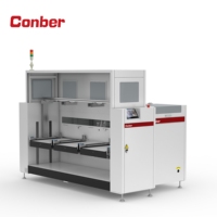 Conber Triple Chargeur/Déchargeur de Magazines, Entrée/Sortie Côté Unique, Alternative à la Cassette Cyclique, Front-End SMT, PCB, Moteur PLC, 110V/220V