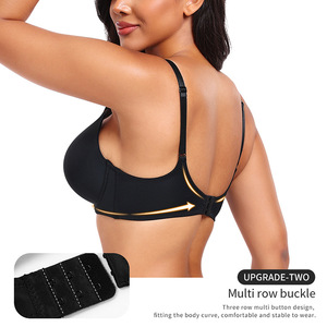 บราดันทรงแบบไม่มีสายระบายอากาศเสื้อชั้นในขนาดพลัสไซส์ - Product Image 3