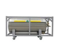 Réservoir cryogénique 2,3 MPa pour Argon CO2, Cylindre Dewar pour gaz cryogéniques, Bouteille de 500 L, Réservoir de nitrogène liquide et d'oxygène
