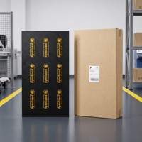 Feuille insonorisante et anti-vibrations en caoutchouc butyle 80 mil, isolation phonique directe usine