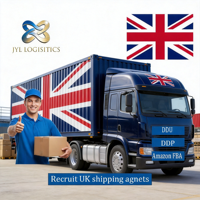 Agent d'expédition de colis express Royaume-Uni Gatwick International Forwarder Livraison porte-à-porte Dédouanement Livraison à temps