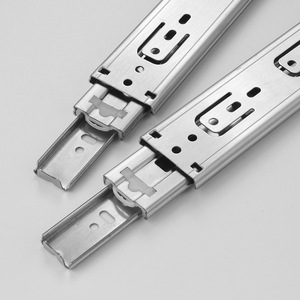 <span class=keywords><strong>8</strong></span>-20 inç paslanmaz çelik çekmece slayt rulman 3 kat çekmece slayt parça çekmece kayar ray - Product Image 3