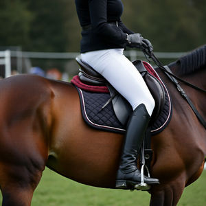 Étriers d'équitation en plastique POM avec coussinets en mousse EVA pour soulager les douleurs aux genoux et aux chevilles, accessoires d'équitation - Product Image 4