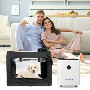 Animales Cámara de terapia de oxígeno Jaula ICU Animales pequeños Uso Jaula de oxígeno - Product Image 2