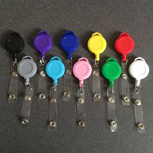 Bobines d'insigne d'infirmière populaires porte-badge d'identification rétractable boîtier en plastique ABS Durable porte-badge de rétraction sans enchevêtrement - Product Image 1