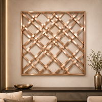 Grillage décoratif tissé en acier inoxydable 304 LINSHENG pour clôture de jardin et aménagement paysager