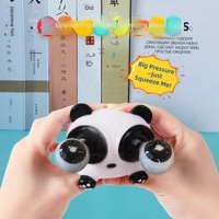 Jouet Squishy Panda avec Yeux Qui S'Élargissent pour Cadeaux Animaux, Vente en Gros OEM/ODM, Jouets Sensoriels Anti-Stress à Presser