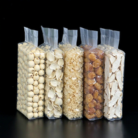 Sacs sous vide transparents ECO de qualité alimentaire pour l'emballage des graines de lotus séchées, logo personnalisé, vente en gros