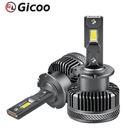 Gicoo Anti Error 12v Nouveau 110W 20000lm 6000k D4s D5s Kits de conversion de phares LED D1r D2r D3r D4r D5r Ampoule de voiture Canbus