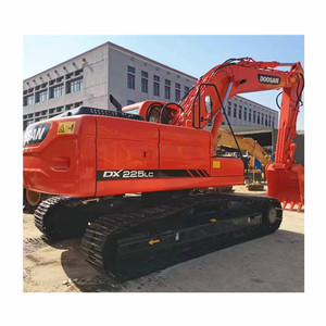 Excavadora usada DX225LC hecha en Corea 25 toneladas de segunda mano Doosan DX225LC Excavadora sobre orugas para la venta - Product Image 2