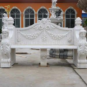 Stile moderno in marmo panche commemorative pietra di calce materiale <span class=keywords><strong>per</strong></span> giardino Hotel arredamento - Product Image 4