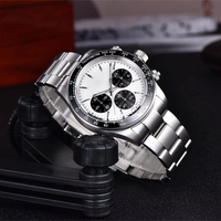 Nouvelle montre pour homme en acier inoxydable, mouvement japonais TMI NH35, étanche, Relogio Masculinos
