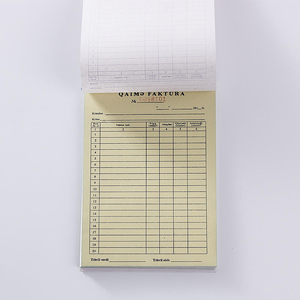 Gepersonaliseerde factuurblokken, op maat gedrukt, restaurantverkoop, grote juweliersbonnen, zakelijke NCR-koolstofloze A4 A5 A6 notitieboekjes - Product Image 5