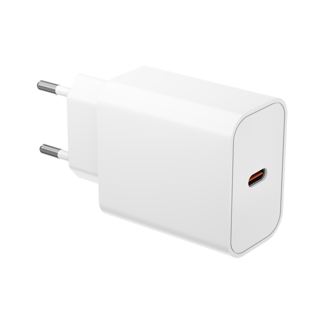 Hot Selling 20W USB-C PD Fast Charging Wall Charger with 5V/3A Output OTP Protection for Mobile Phone Laptop & Camera