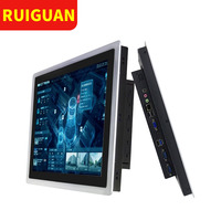 Panel PC Industrial Todo en Uno Android I3 de 10.4, 12.1, 13.3, 15, 15.6, 17, 19 y 21.5 Pulgadas con Pantalla Táctil Capacitiva para Fábrica Inteligente y Funcionamiento Estable