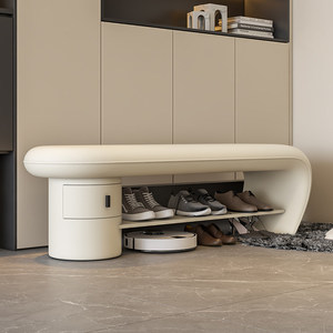 Meubles de maison modernes <span class=keywords><strong>avec</strong></span> tiroirs, bancs à chaussures, bancs de rangement, design antique, armoire à chaussures pour salon - Product Image 5