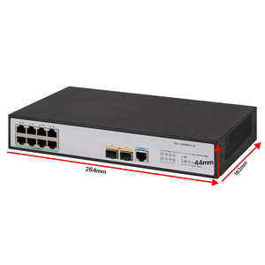 Switch de Red Gigabit Ethernet 10/100/1000Mbps Administrado Directo de Fábrica, Compatible con QoS, IPv6, Función IEEE <span class=keywords><strong>802.1x</strong></span> - Product Image 4