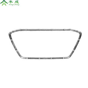 Nueva rejilla de parachoques delantero, acentos de rayas plateadas, embellecedor de parachoques delantero para Mitsubishi <span class=keywords><strong>ASX</strong></span> 2013 (accesorio automotriz) <span class=keywords><strong>GLS</strong></span> Sport OEM - Product Image 2