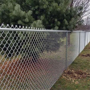 Giá bán buôn hàng rào dây mạ kẽm 50*50 mét lỗ kích thước Chuỗi liên kết lưới cho trang trại Chuỗi liên kết hàng rào - Product Image 5