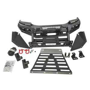 Pare-chocs avant de voiture Hot Saling robustes nouvelle barre avant en acier avec lumières LED pour Hiace ford <span class=keywords><strong>jeep</strong></span> ford - Product Image 5
