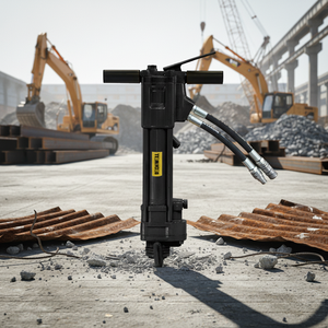 Foret hydraulique professionnel Deckwell SK47 en acier inoxydable pour le perçage du béton, de la roche et de l'asphalte, garantie 1 an - Product Image 2