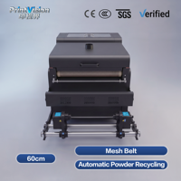 Four de séchage DTF intelligent 60 cm avec agitateur et recyclage de poudre pour imprimante I3200