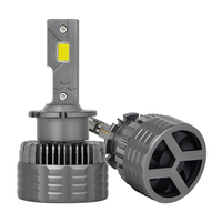 Faros Delanteros de Alta Luminosidad AUTO D1S/D2S/D3S/D5S con Doble Tubo de Cobre para Disipación de Calor y Decodificación, 9-36V 50W