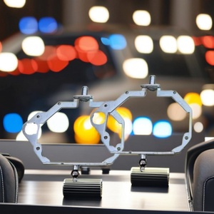 อะแดปเตอร์กรอบไฟหน้า Sanvi สำหรับอุปกรณ์เสริมไฟหน้าอื่นๆ ของรถยนต์ Mercedes Benz S-Class ปี 2004-2005 - Product Image 3