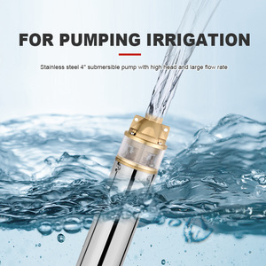 Pompe submersible pour puits profond en acier inoxydable de 4 pouces, série 4SKM, 110V 220V 50Hz 60Hz, haute pression, grand débit - Product Image 2