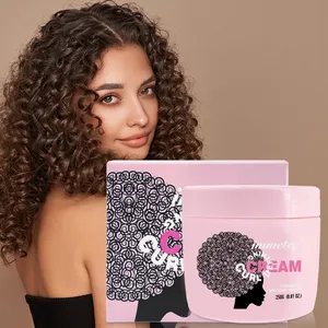 Curly Cream Custom Organic Hair Care Curling Styling Gel Hair Curl Enhancers Coconut Curling Cream For Women Kids