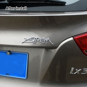 Emblème XSTREM de voiture en plastique chromé de vente directe d'usine pour insigne <span class=keywords><strong>Honda</strong></span> Logo personnalisé insigne de décoration de carrosserie auto-adhésif - Product Image 6