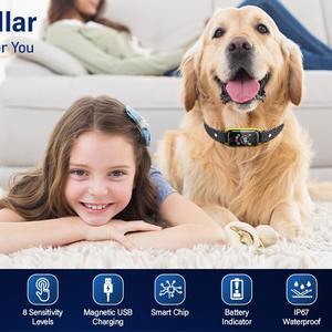 <span class=keywords><strong>Collar</strong></span> para mascotas de múltiples modos, dispositivo antiladridos, <span class=keywords><strong>Collar</strong></span> inteligente impermeable para perros, <span class=keywords><strong>Collar</strong></span> antiladridos recargable para perros - Product Image 6