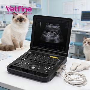 جهاز تصوير بالموجات فوق الصوتية محمول لاسلكي احترافي للتشخيص، جهاز تصوير بالموجات فوق الصوتية محمول بالأبيض والأسود، أجهزة تصوير بيطرية - Product Image 1