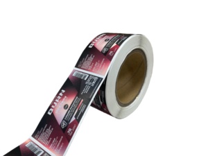 Étiquette adhésive colorée en PET argenté, étanche, <span class=keywords><strong>de</strong></span> qualité alimentaire, pour emballage <span class=keywords><strong>de</strong></span> bonbons gommeux au <span class=keywords><strong>chanvre</strong></span>, étiquette oblongue, prix usine - Product Image 2