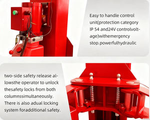 Pont élévateur à deux colonnes de 4000 kg, homologué CE, prix d'usine, équipement automobile de garage avancé, pour garage et atelier - Product Image 6