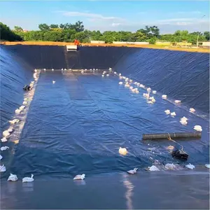 1 mm hdpe stagno lago fodera realizzato da vergine geomembrana per l'impermeabilizzazione