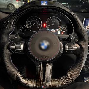 Volant en fibre de carbone véritable pour <span class=keywords><strong>BMW</strong></span> M3 G80 G20 G21 G22 G28 G29 2024 2023 <span class=keywords><strong>2022</strong></span> 2021 2020 avec trous pour palettes de changement de vitesse - Product Image 3