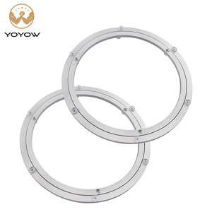 Placa giratoria de aluminio de 16 pulgadas, uso duradero en el hogar, sala de estar, sala de lectura, dormitorio, hotel, restaurante. - Product Image 1