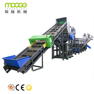500-1000 KG/H Waste Plastic Bottle PET Bottle Crusher <strong>Machine</strong> - Product Image 1