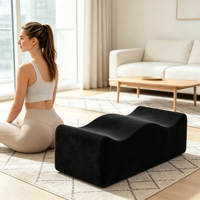 Coussin de siège en mousse à mémoire de forme haute densité OEM pour la récupération post-opératoire du lifting des fesses (BBL) et le soulagement des hémorroïdes au bureau