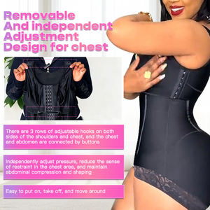 Indumenti ad alta compressione Post Operatorias Colombiana Faja Para Mujer Moldeadora glutei Lifter per il controllo della pancia Shapewear da donna - Product Image 5