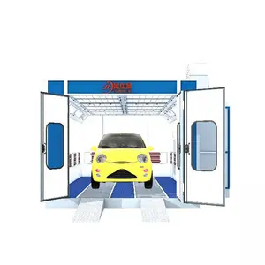חדר תא ריסוס של תנורי אפייה לצבע רכב אוטומטי באיכות גבוהה
