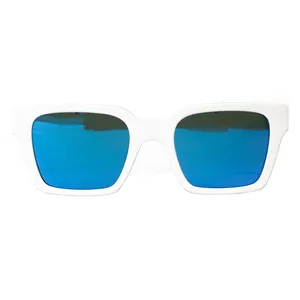फ़िनियोन ओउ चश्मा 2024 ट्रेंडी स्क्वायर धूप का चश्मा पुरुषों के ड्राइविंग शेड्स फ्लोटिंग धूप का चश्मा विंटेज विंटेज 80 के दशक का शील्ड धूप का चश्मा