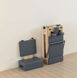 <span class=keywords><strong>Cama</strong></span> de Pilates Reformer de Grado Profesional, Máquina de Fitness de Roble Natural, Reformers de Pilates Plegables, Reformer de Pilates Plegable - Product Image 2