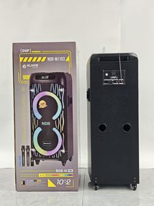 NDR-M1103 60w वीडियो कराओके स्पीकर 10 इंच 100z बास * 2 सपोर्ट यूएसबी टीएफ टी वी एस एफ टी वी मी माइक्रोफोन - Product Image 5