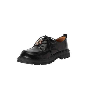 <span class=keywords><strong>Scarpe</strong></span> di cuoio piccole stringate stile britannico con plateau Casual da <span class=keywords><strong>donna</strong></span> <span class=keywords><strong>scarpe</strong></span> Preppy in morbida pelle - Product Image 5